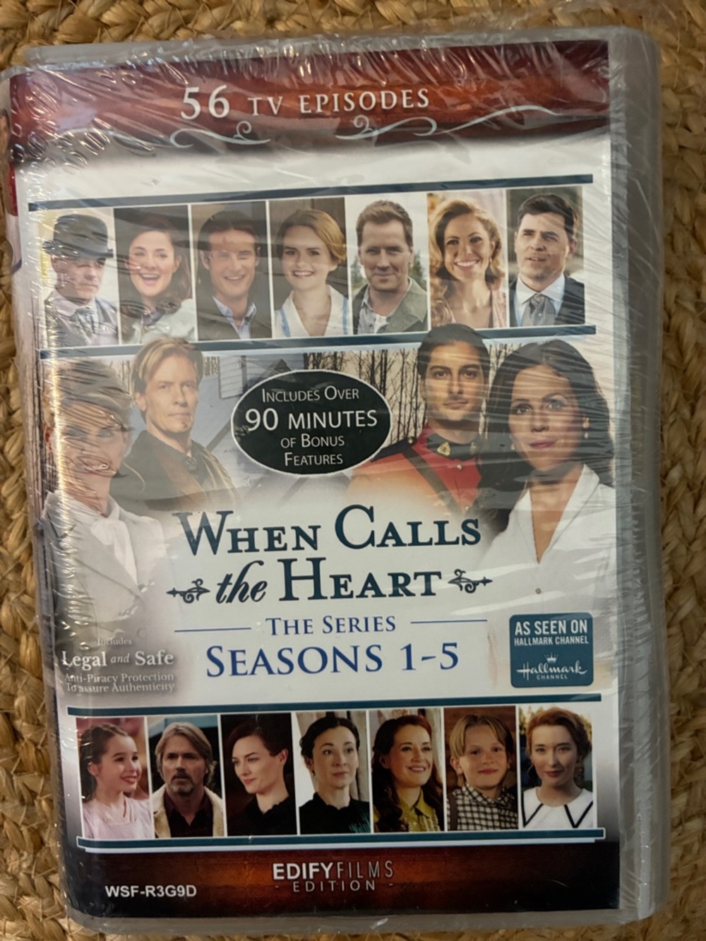 When Calls the Heart Seasons 1-5 DVD Set - White/Blue Cover